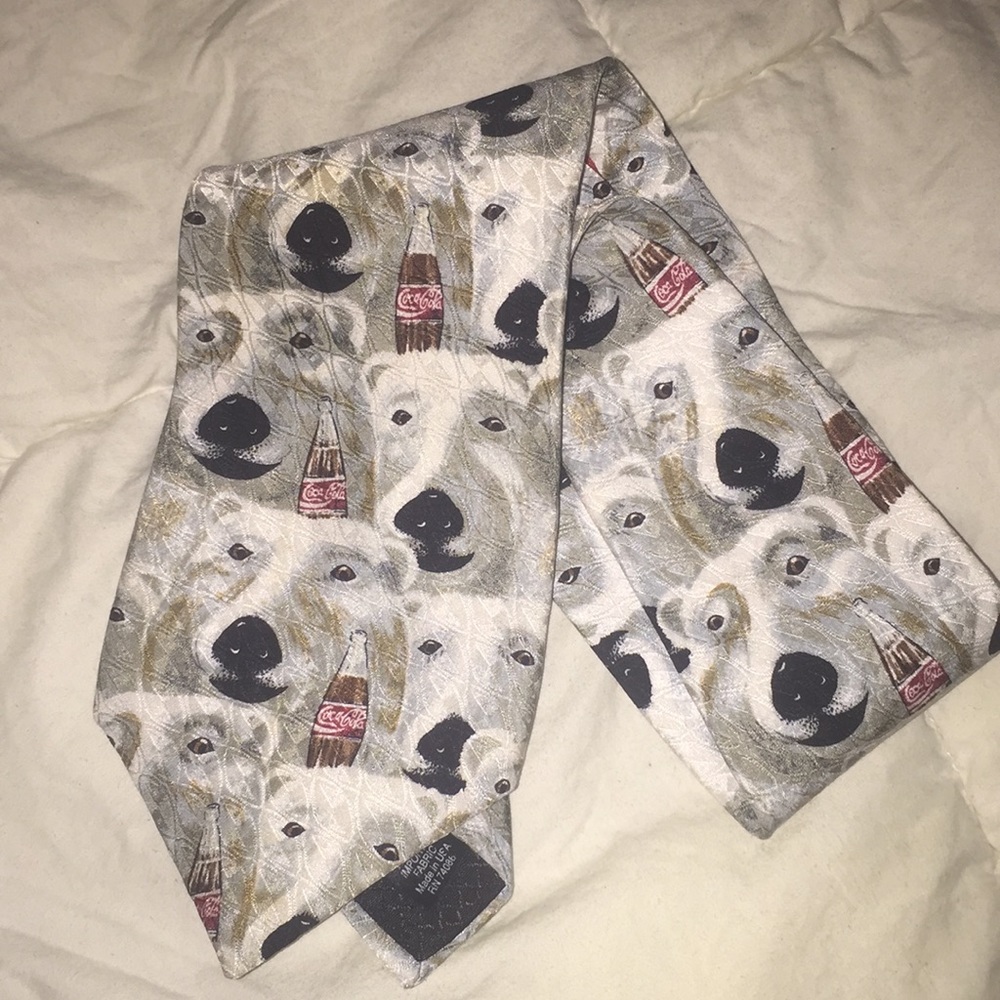coca cola polar bear tie - Picture 5 of 5